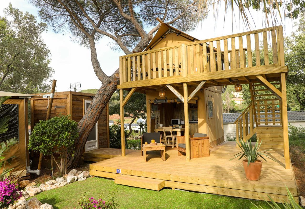 Camping Site De Gorge Vent Frejus Bagian luar foto