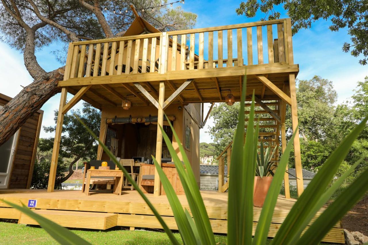 Camping Site De Gorge Vent Frejus Bagian luar foto