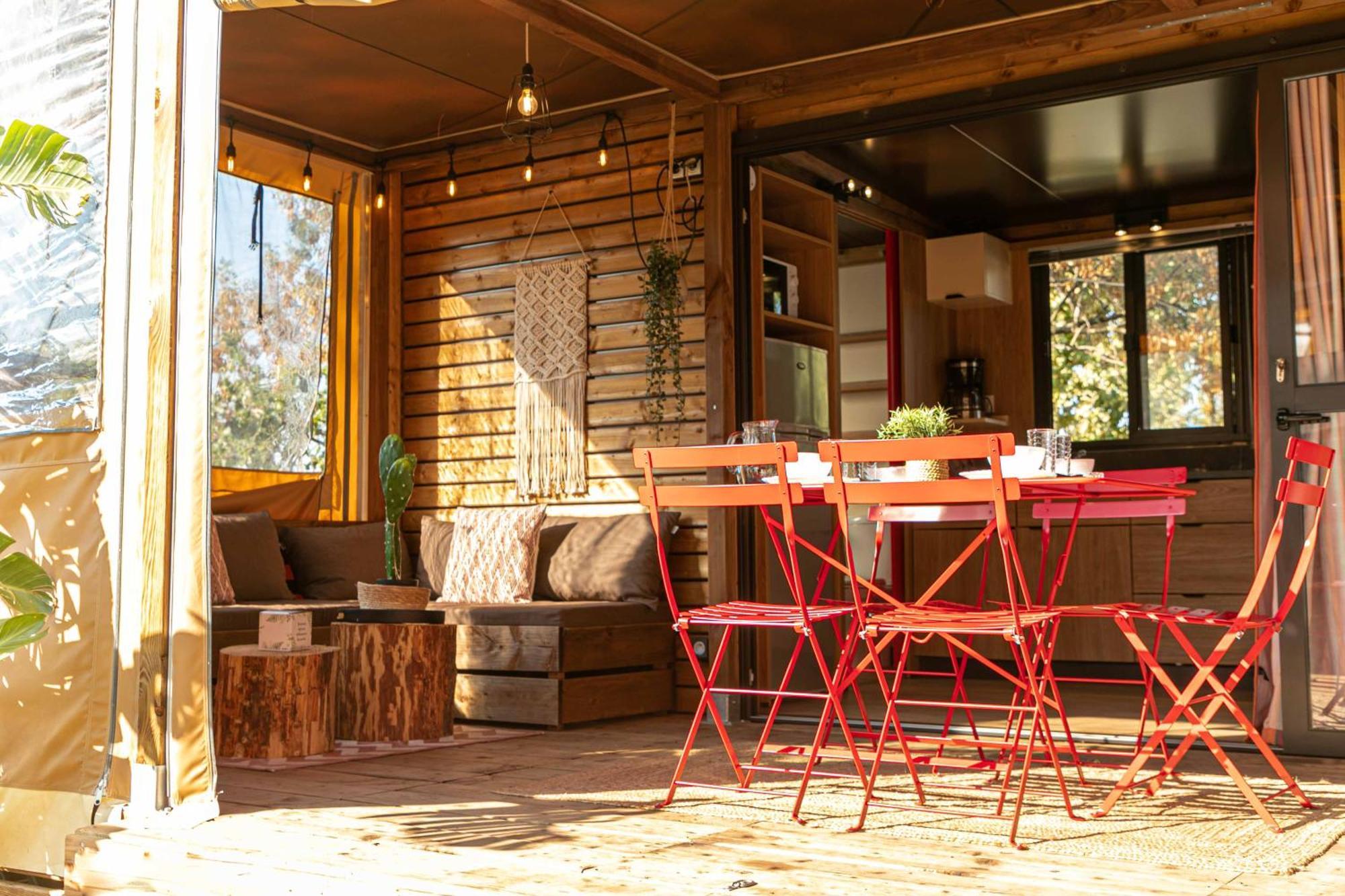 Camping Site De Gorge Vent Frejus Ruang foto
